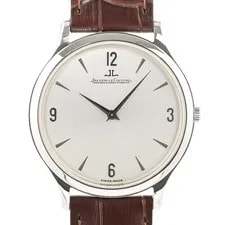 Jaeger-LeCoultre — Jaeger-lecoultre Master Ultra Slim Q1458520 Silver #11020 — Watch — resale