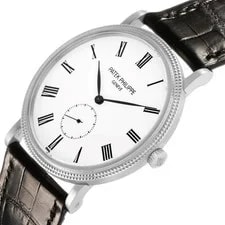 Patek Philippe Calatrava White Gold Roman Dial 5116G 5116 4