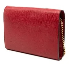 Gucci GG Marmont Wallet Chain 401232 Le... GZl1kppx 2