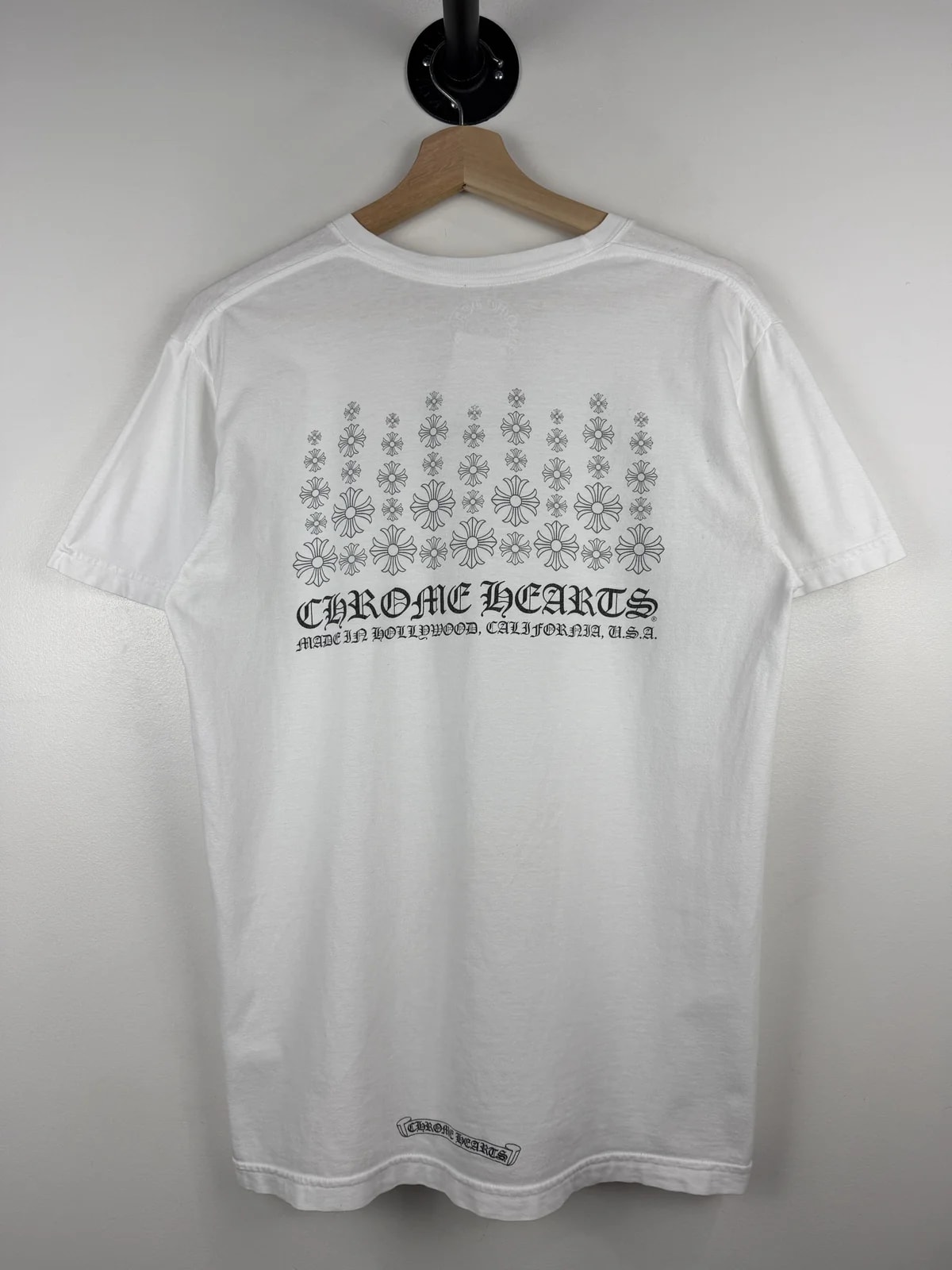 Chrome Hearts — Hearts Made in Hollywood Plus Monogram Tee — streetwear — resale