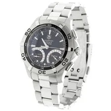 TAG Heuer Aquaracer Caliber S CAF7010 Black Quartz SS Aqua Racer 2