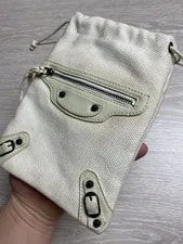 Balenciaga Paris Mini Drawstring Trim Moto City Style 4