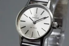*Near * Omega de Ville 511.0371 Cal.625 Silver 20mm Manual 3