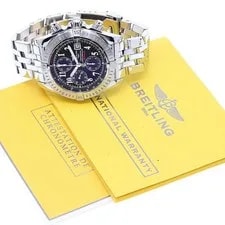 Breitling A13356 Chronomat Evolution Date Automatic S Good Condition With 9 2