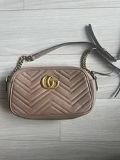 Gucci — Gucci Marmont GG Chain Ziplock Hardware — Handbag — resale