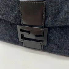 Fendi Mamma Bucket 2way Braided Dark Authentic Japan 3