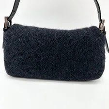Fendi Mamma Bucket 2way Braided Dark Authentic Japan 4