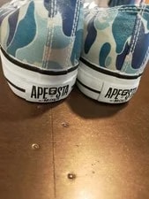 A Bathing Ape Bapesta Camouflage 8 US New 3