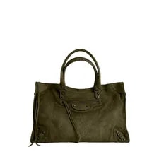 Balenciaga — Balenciaga le City Large $3400 Military Top Handle New & — Handbag — resale