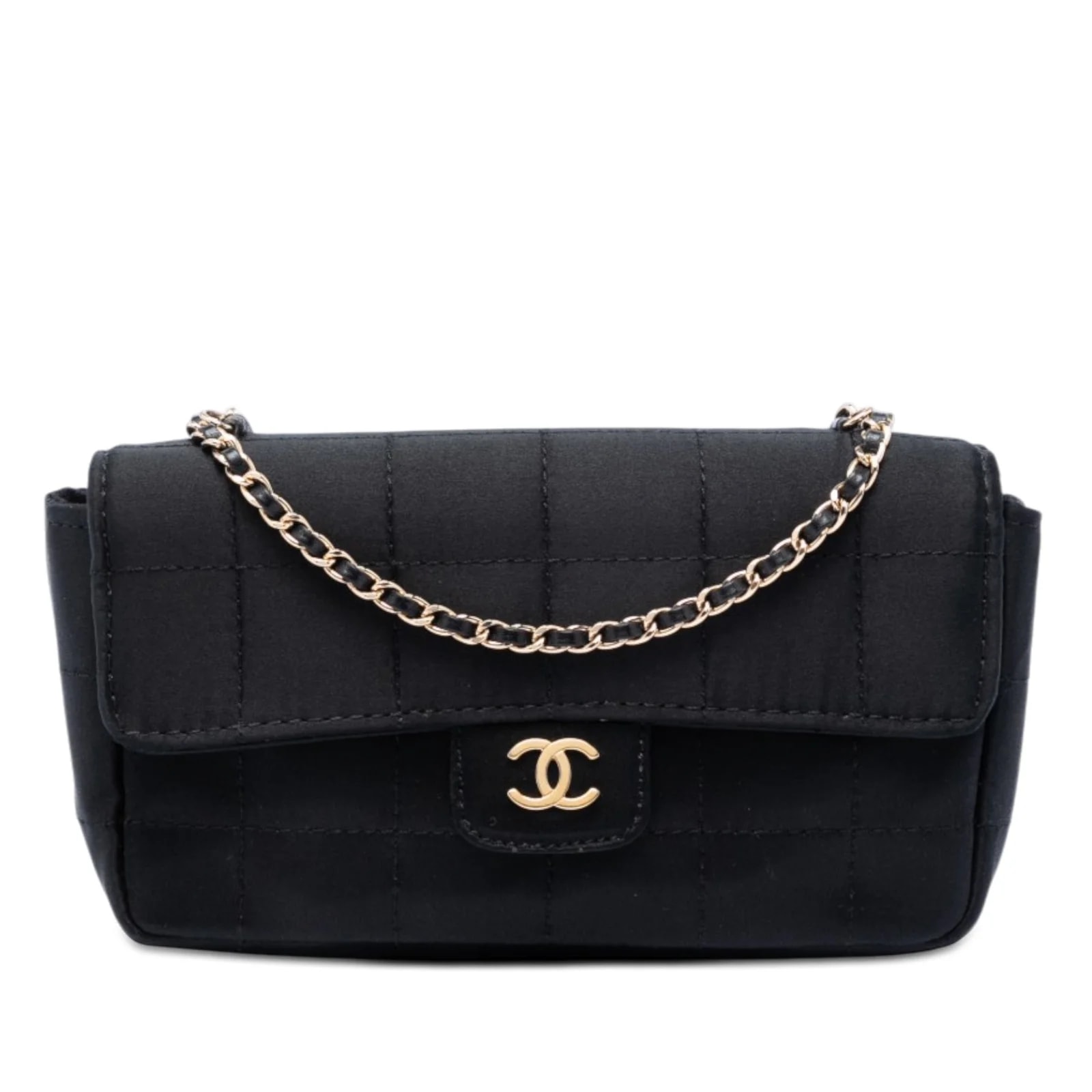 Chanel — Square Bar Single Flap — Handbag — resale