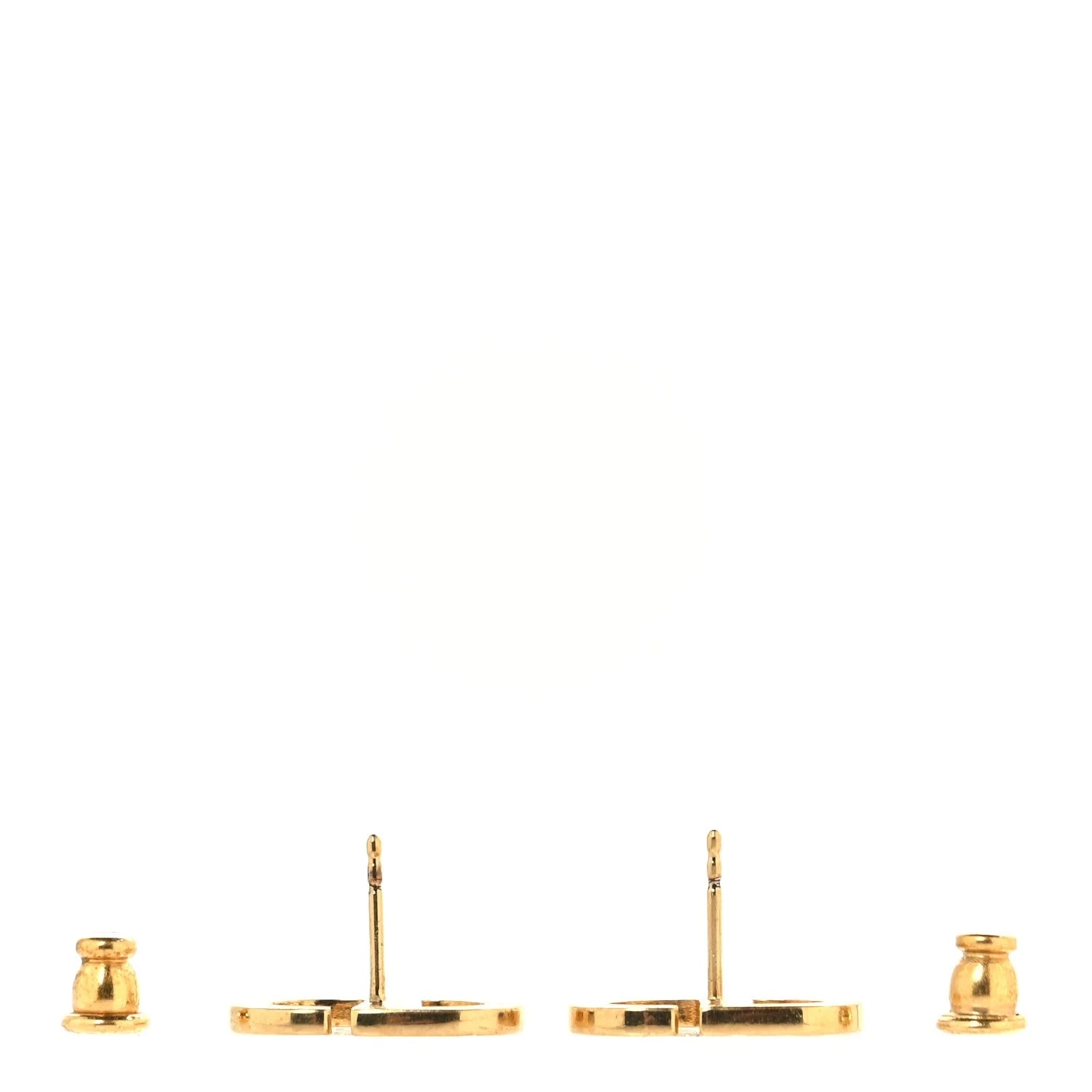 Metal Enamel Petit CD Stud 3