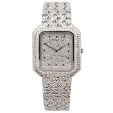 Audemars Piguet — Audemars Piguet Ultra-Thin Haute Joaillerie 18K White Gold Pave Dial — Watch — resale