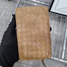 Bottega Veneta Woven Vertical Folded Wallet for 2
