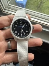 IWC — IWC Pilot 41 Top Gun Edition “Lake Tahoe” IW328104 White Ceramic — Watch — resale