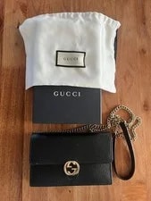 Gucci Marmont Chain Wallet 19in X 11in X 4in 2
