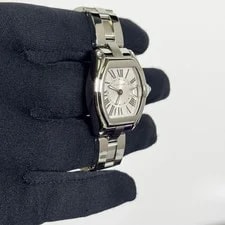 Cartier Roadster Stainless Steel 31mm Silver Dial Ref# W62016V3 3
