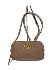 Gucci — Gucci Chain GG Marmont Quilting BEG — Handbag — resale