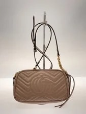 Gucci Chain GG Marmont Quilting BEG 3