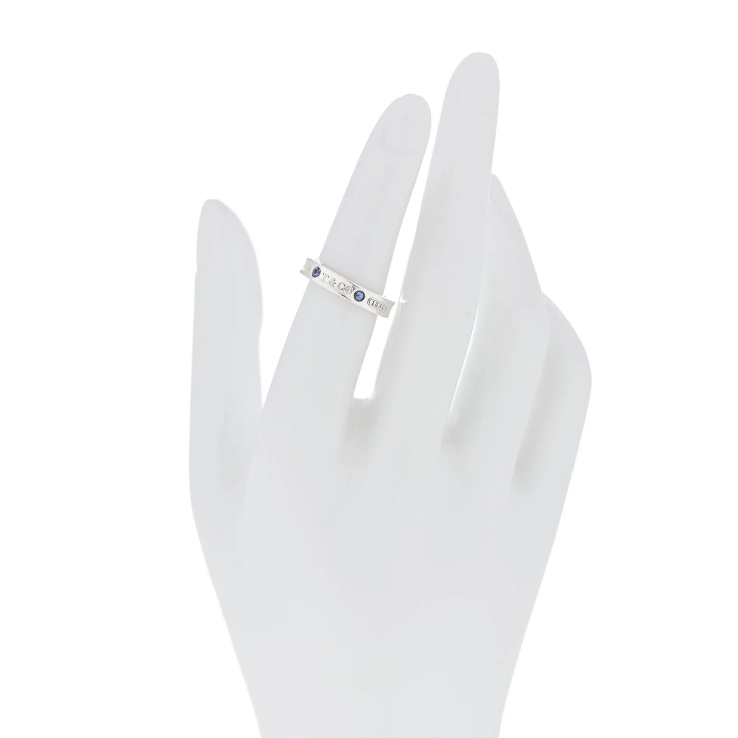 Blue Sapphire Narrow 1837 Band 50 5.5 2