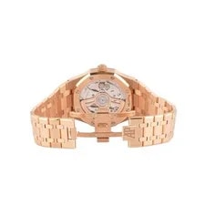 Audemars Piguet Royal Oak Selfwinding 18K Rose Gold Black Dial 2023 4