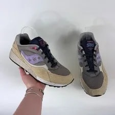 Saucony — Saucony 6000 Athletic Running 12 Lace-Up Low Top — Sneaker — resale