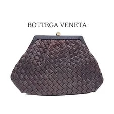 Bottega Veneta — Bottega Veneta Pouch Mini Dark — Handbag — resale