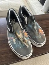 Vans — Vans X Star Wars Classic Slip on A New Hope Size 10 VN0XG8DJK — Sneaker — resale
