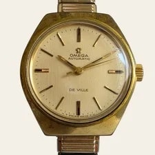 Omega de Ville Automatic 26mm Gold Plated Original Dial Working 2