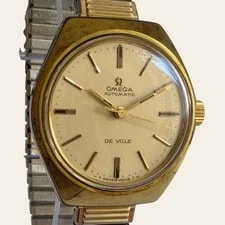 Omega de Ville Automatic 26mm Gold Plated Original Dial Working 3