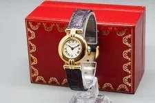 *Near / Box* Cartier Must Colisee 590002 Roman Dial 24mm Quartz 4