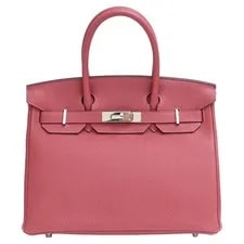 Hermès — Hermès Birkin 30 Grenat With Palladium Hardware in Pi One — Handbag — resale