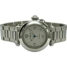 Cartier Pasha C W31023M7 Silver Stainless Steel Automatic 2