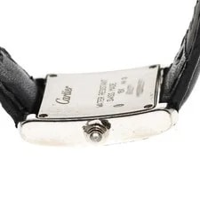 Cartier Tank Française SM WE100251 20mm WG Beige #C2673 2