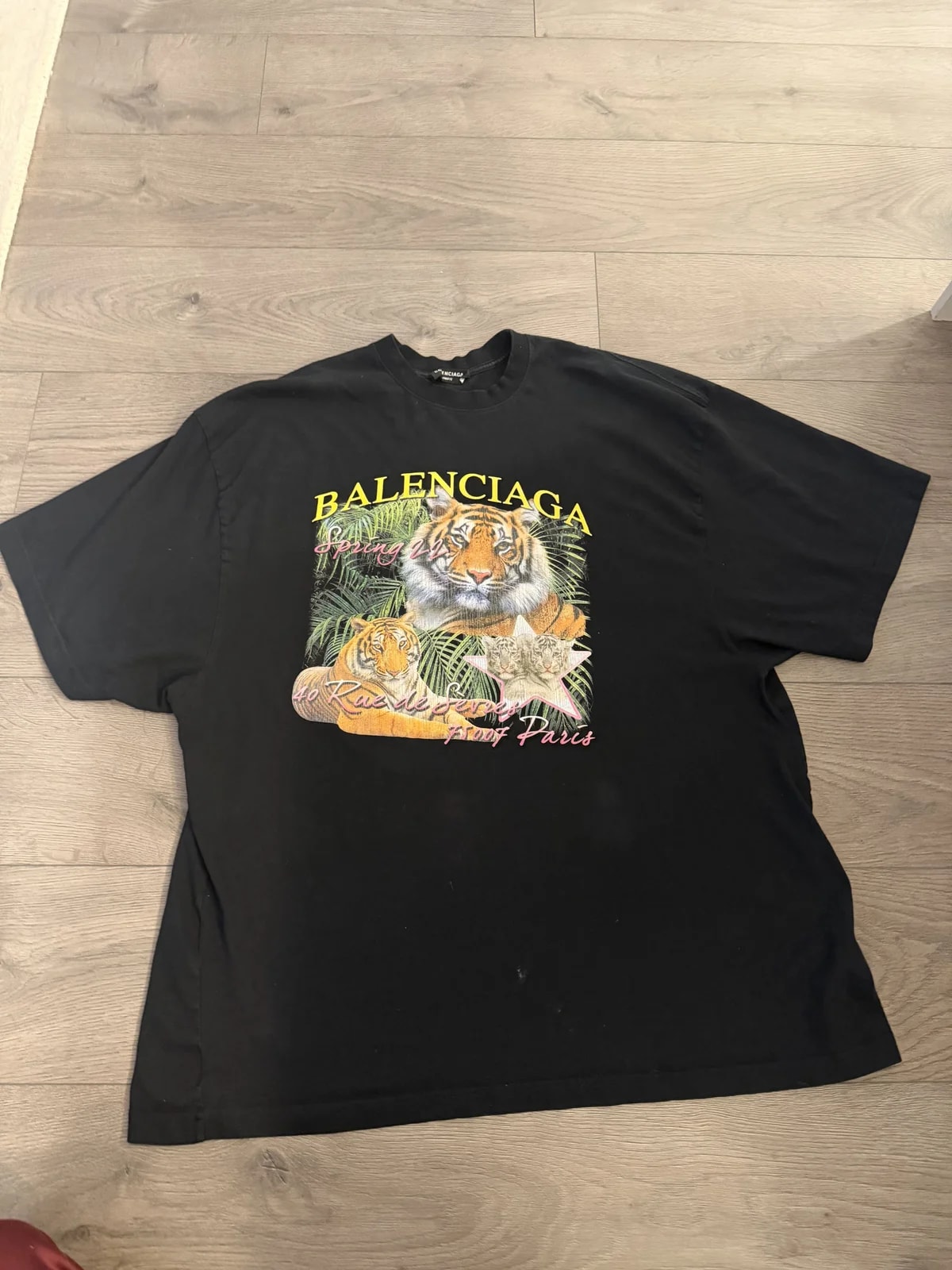 Balenciaga — Balenciaga Year of the Tiger T Shirt — streetwear — resale