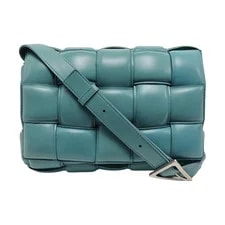 Bottega Veneta — Bottega Veneta Padded Cassette 15 Grid Intreccio Weave - Very Good #1IIWRGQ — Handbag — resale