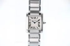 Cartier Tank Francaise SM W51008Q3 Steel Quartz Full Set T0065 2
