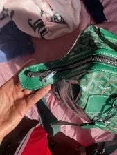 Goyard Pattern Backpack With Double Handles & Adjustable Straps 4
