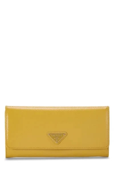 Prada — Vernice Continental Wallet — Accessory — resale