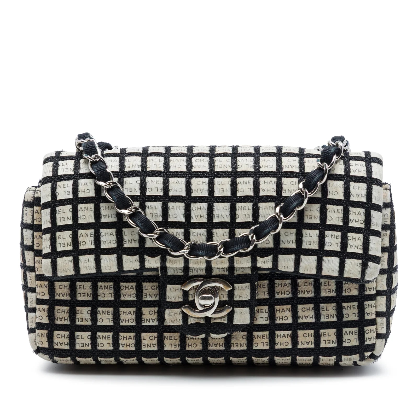 Chanel — Rectangular and Ribbon Logo Single Flap — Handbag — resale