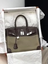 Auth Hermès Birkin 30 & PHW Top Handle 3
