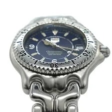 OH Serviced TAG Heuer WG5114-P0 Navy Date 38mm Automatic From Japan Z255 4