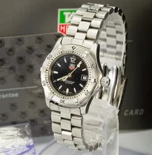 Tag Heuer — [EXC+5 W/ Paper] TAG Heuer Professional 2000 WK1310-0 Black Quartz — Watch — resale