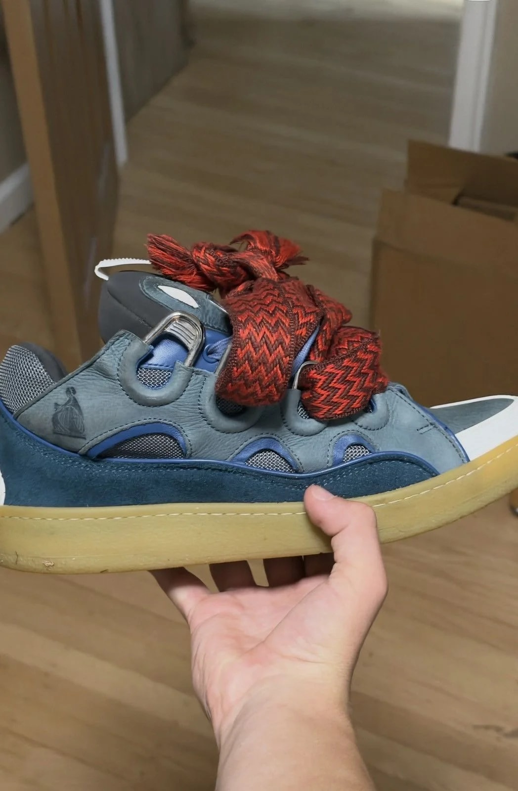 Lanvin — Lanvin Curb / / Laces / Gum Sole — Sneaker — resale