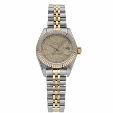 Rolex Datejust 69173 With 26mm Steel & Yellow Gold Case and Champagne Dial. E... 2