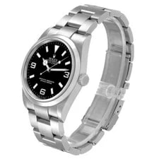 Rolex Explorer I 36 Steel Black Dial 114270 4