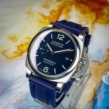 Panerai — 2021 Panerai Luminor Marina – PAM01313 – Blue Dial – 44mm – Full Set — Watch — resale