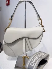 Dior — Dior Medium Saddle (25*21*6)cm — Handbag — resale
