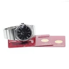 Omega — Omega Constellation 123.10.35.20.01.002 35mm SS Black #C6908 — Watch — resale