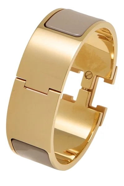 Enamel Rose Gold Clic-Clac 'H' Wide 2