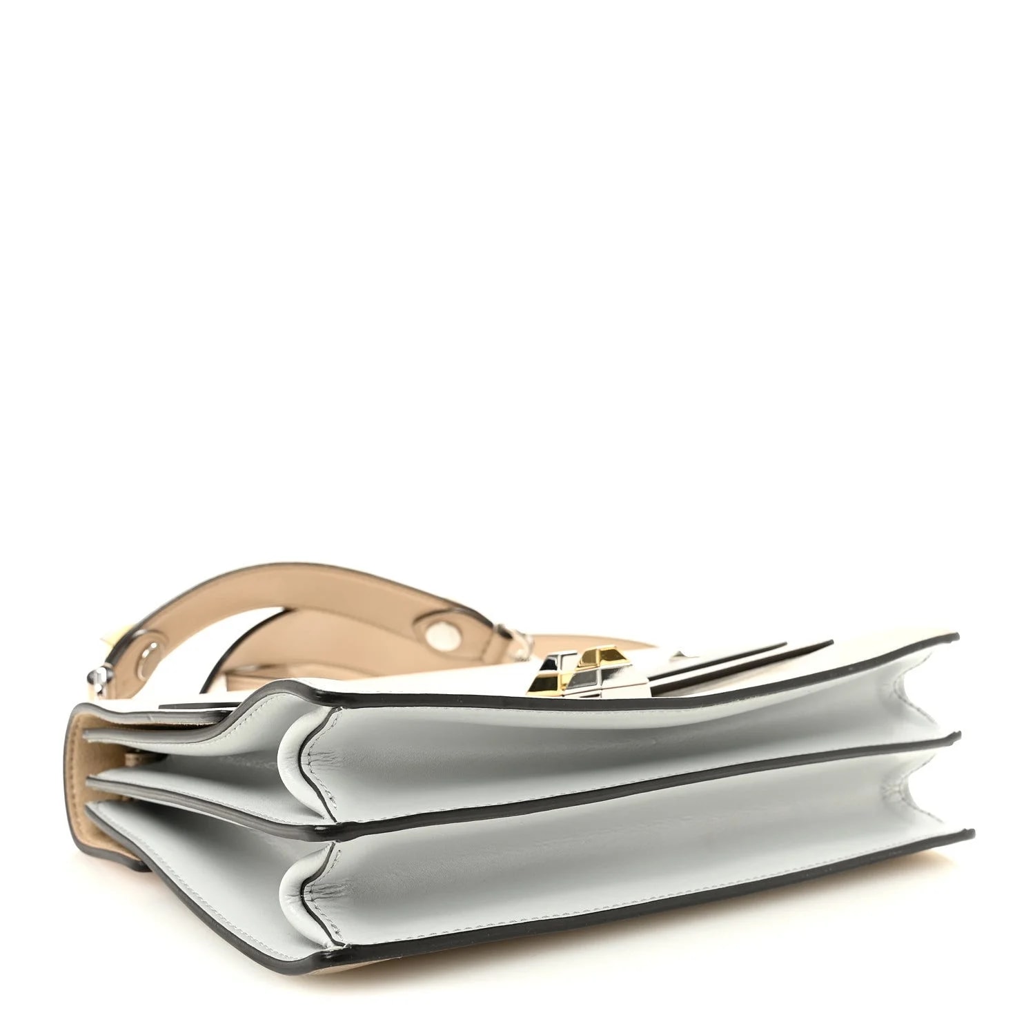 Vitello Liberty Lucido Metal Monster Eyes Studded Kan I Cuoio 4